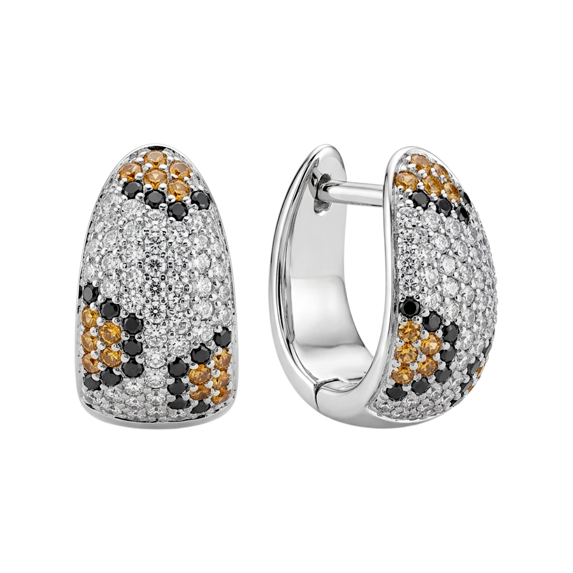Silver Hoops
