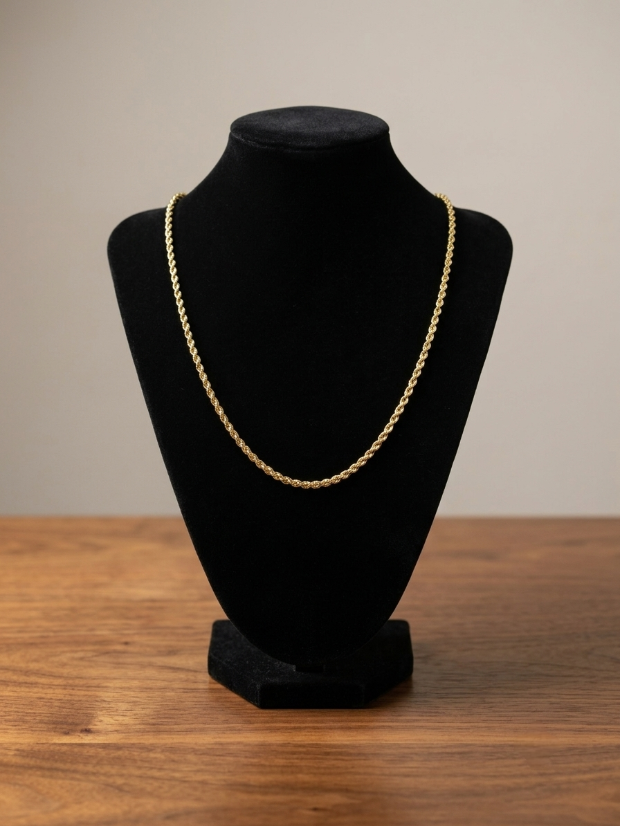 Colar Ouro 3mm