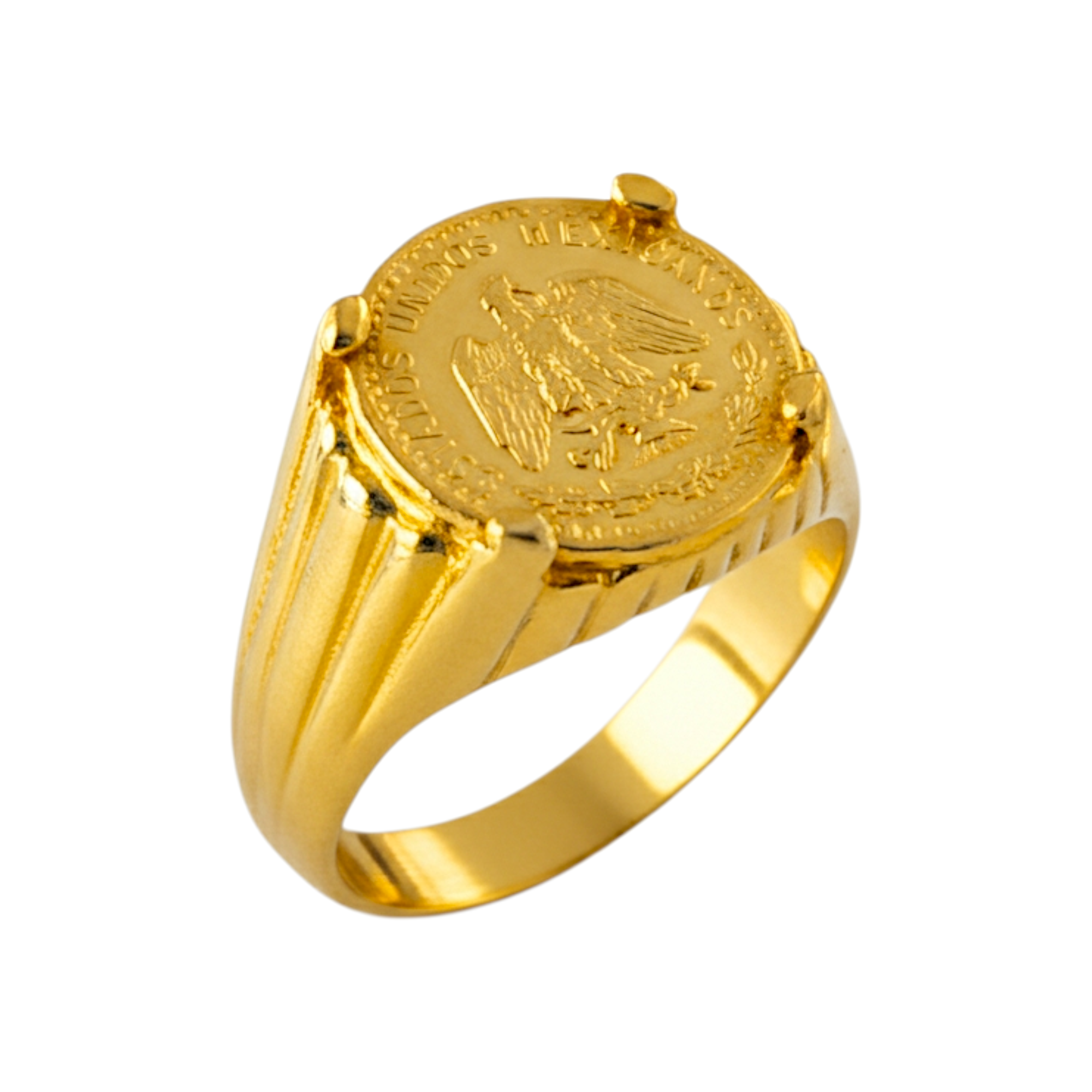 Bague en argent à deux poids