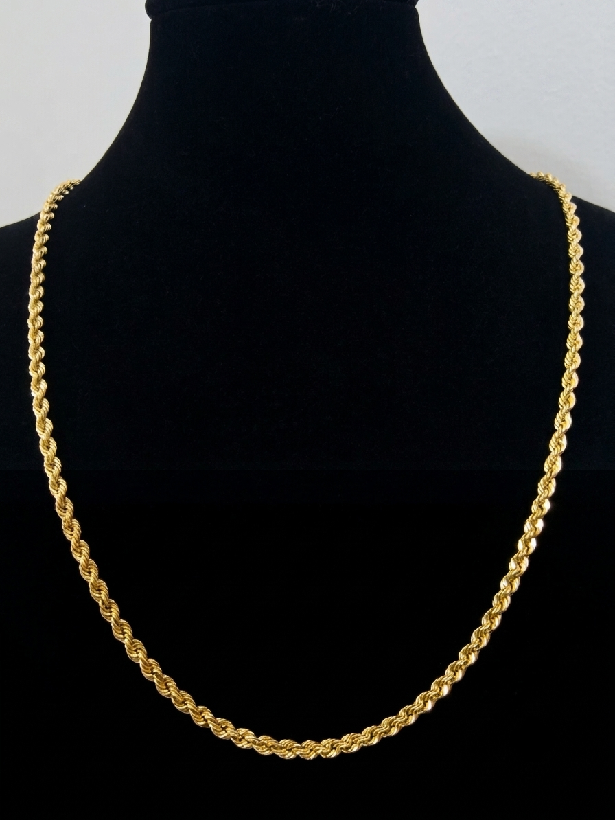Colar Ouro 5mm