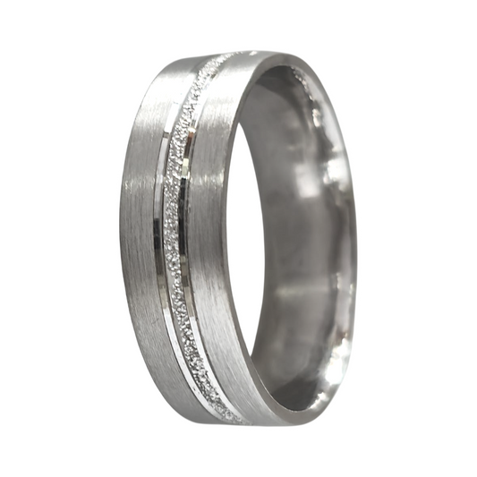 Aliança 6mm Prata